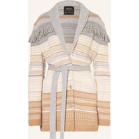 Marc Cain Strickjacke Mit Cashmere weiss