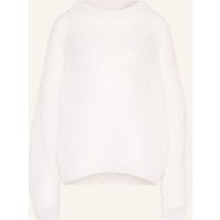 MAIAMI Maiami Mohair-Pullover weiss