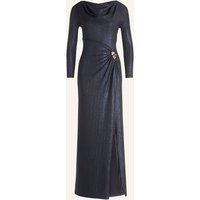 Vera Mont Vera Mont Abendkleid Mit Glitzergarn blau