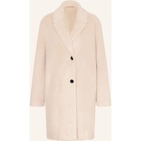 lilienfels Lilienfels Kunstpelz-Mantel beige