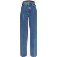 HUGO Straight Jeans blau