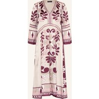 grace Grace Satinkleid Mit 3/4-Arm weiss