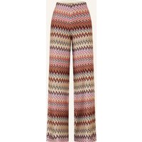 Missoni Missoni Hose Mit Glitzergarn braun