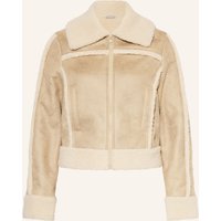 GUESS JEANS Guess Jeans Jacke In Lederoptik beige