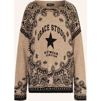 grace Grace Pullover beige
