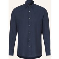 ZEGNA Zegna Hemd Regular Fit blau