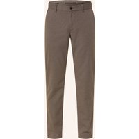 Alberto Chino Lou-New Wool Look Regular Fit braun