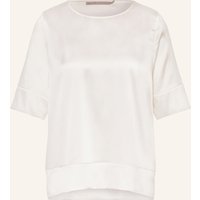 (THE MERCER) N.Y. (The Mercer) N.Y. Blusenshirt Aus Seide Mit 3/4-Arm weiss