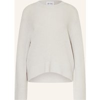 FTC CASHMERE Ftc Cashmere Cashmere-Pullover Mit Glitzergarn grau