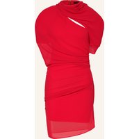 JACQUEMUS Jacquemus Cocktailkleid Castagna Mit Cut-Outs rot