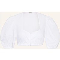 Heimatglück Tracht Heimatglück Tracht Dirndlbluse Heidi weiss
