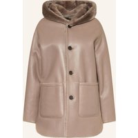 ARMA Arma Mantel Ambra Zum Wenden beige