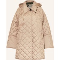 Barbour Barbour Steppmantel Cara Mit Abnehmbarer Kapuze beige