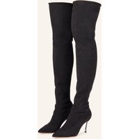 CASADEI Casadei Overknee-Stiefel schwarz