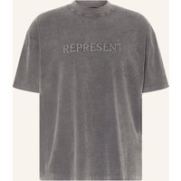 REPRESENT Represent Oversized-Shirt Serif grau