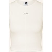 KARO KAUER Karo Kauer Cropped-Top weiss