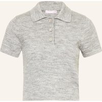 Guess Strick-Poloshirt grau