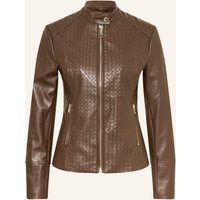 Guess Guess Biker-Jacke Claudine In Lederoptik braun