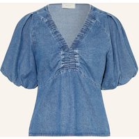 NEO NOIR Neo Noir Jeansbluse Irina blau