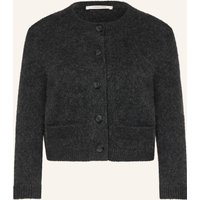 dorothee schumacher Dorothee Schumacher Strickjacke Fluffy Statements Mit Cashmere grau