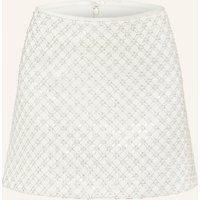 dorothee schumacher Dorothee Schumacher Rock Sparkling Statement Mit Pailletten Und Schmucksteinen weiss