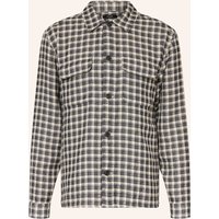 REISS Reiss Overshirt Ribona blau