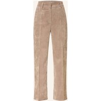 CAMBIO Marlenehose Amelie Aus Cord beige