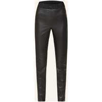 CAMBIO Leggings Randa In Lederoptik schwarz
