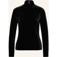 Part Two Part Two Longsleeve Aus Samt schwarz