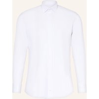 WILVORST Wilvorst Smoking-Hemd Body Fit weiss