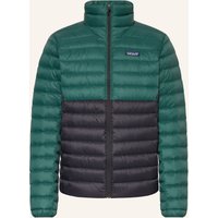 Patagonia Lightweight-Daunenjacke Down Sweater gruen