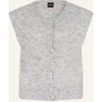 Boss Strickjacke Foldrerio grau