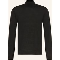 FEDELI Fedeli Rollkragenpullover Lana schwarz