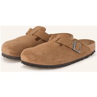 Birkenstock Birkenstock Pantoletten Boston Soft Footbed braun