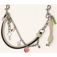 Marc Jacobs Marc Jacobs Taschenanhänger The Mini Icon Chain Charm schwarz