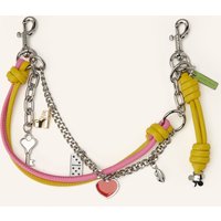 Marc Jacobs Marc Jacobs Taschenanhänger The Mini Icon Chain Charm pink