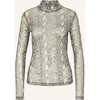 RIANI Riani Longsleeve Aus Mesh braun