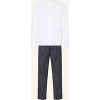 WEISS / DUNKELBLAU / TAUPE