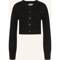LOULOU DE SAISON Loulou De Saison Strickjacke Zephir Aus Cashmere schwarz