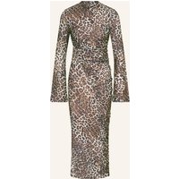 HUGO Mesh-Kleid Nardonnay beige