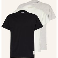 Jil Sander Jil Sander 3er-Pack T-Shirts weiss