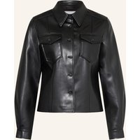 Lala Berlin Lala Berlin Overjacket Josie In Lederoptik schwarz