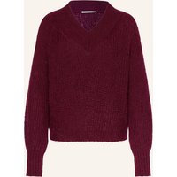 LANIUS Lanius Alpaka-Pullover weiss