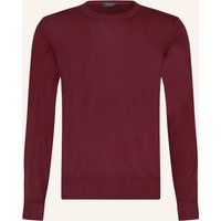 maerz muenchen Pullover Aus Merinowolle rot