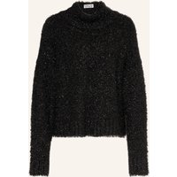 Essentiel Antwerp Essentiel Antwerp Pullover Istrana Mit Glitzergarn Und Schluppe schwarz