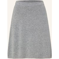 allude Allude Strickrock Mit Cashmere grau