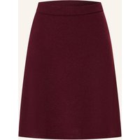 allude Allude Strickrock Mit Cashmere rot