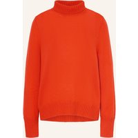 allude Allude Rollkragenpullover Aus Cashmere rot