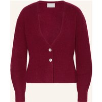 HEMISPHERE Hemisphere Strickjacke Aus Cashmere rot