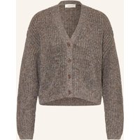 CARTOON Cartoon Strickjacke Mit Glitzergarn beige